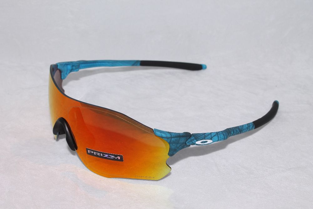 Ochelari bicicleta Oakley EVZero Path Aero Grid Sky PRIZM Ruby