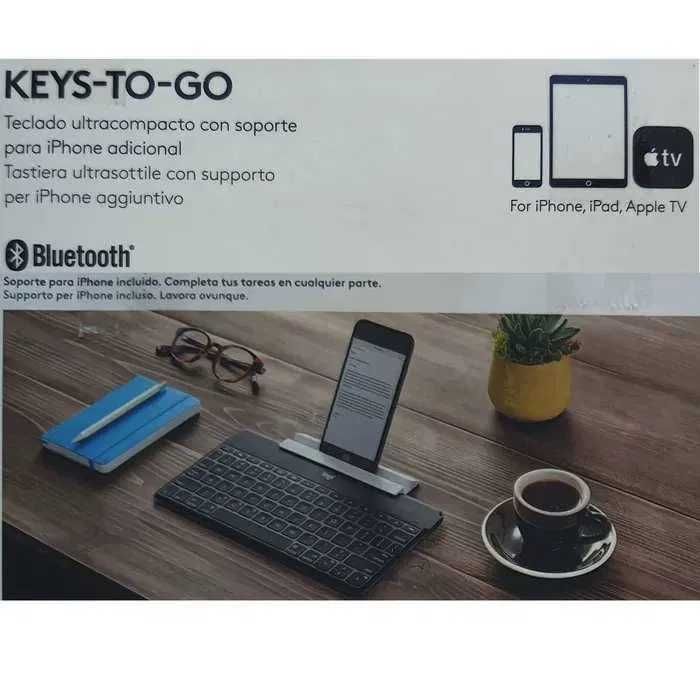 Logitech KEYS-TO-GO tastatura bluetooth pt iPhone iPad Apple TV laptop