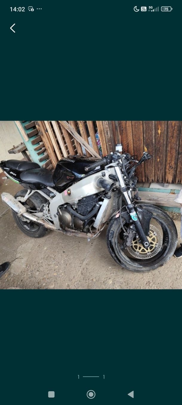 Kawasaki zx6r на части