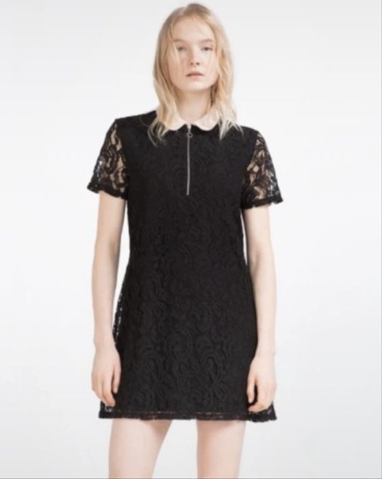 Rochie Zara din dantela neagra, S
