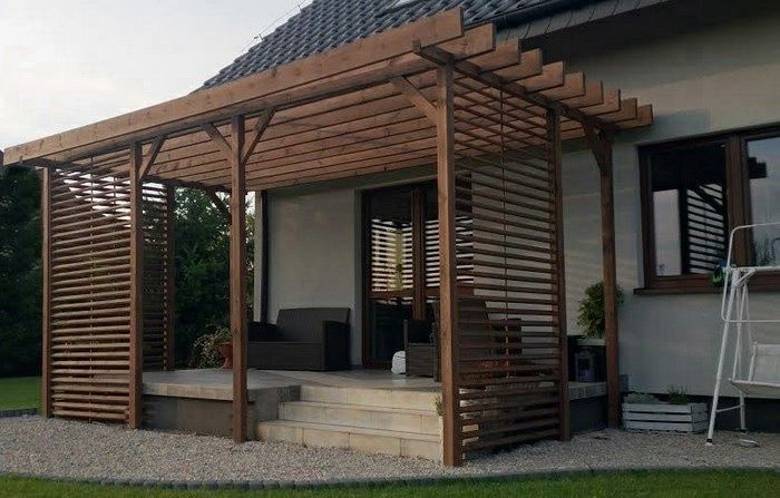 Foișoare terase pergole moderne