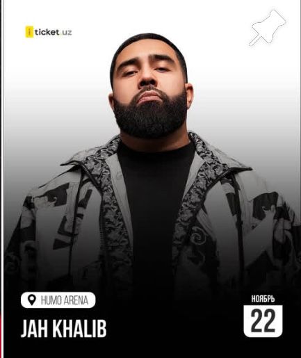 Билет на концерт Jah Khalib
