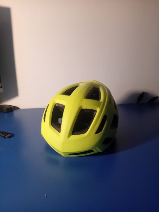 Cască bicicleta Van Rysel Verde Neon