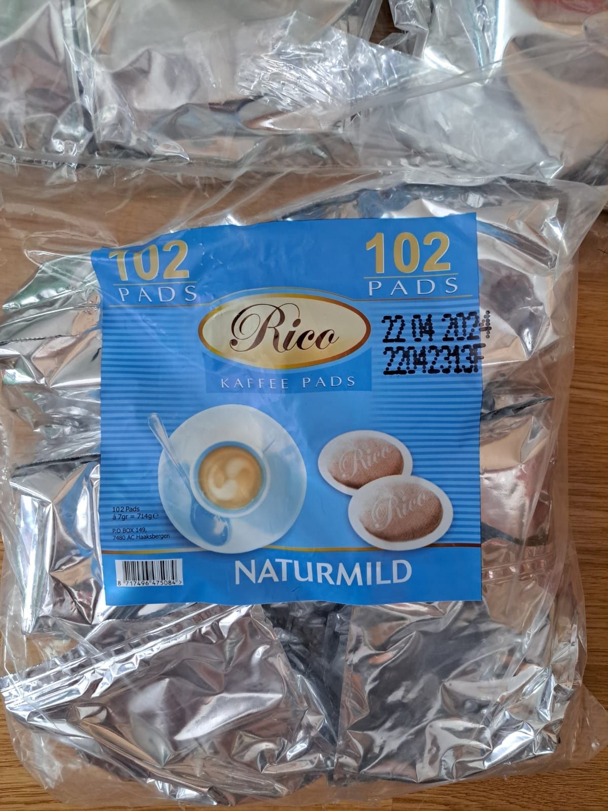 Cafea Rico pads pentru aparat Senseo Philips Proveniență Olanda