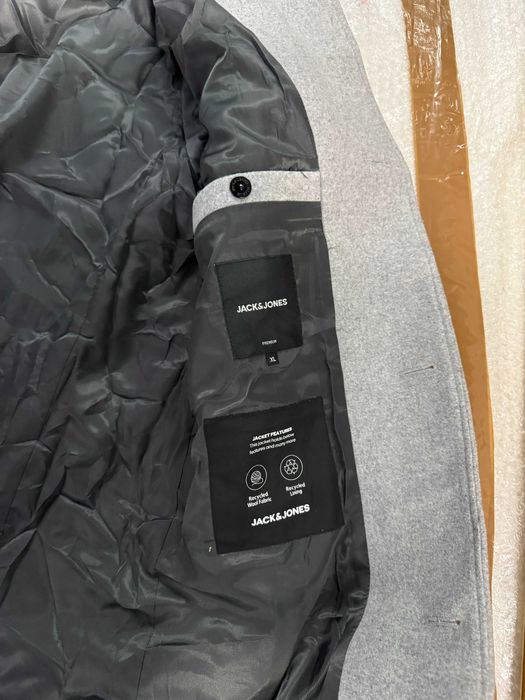 Palton gri Jack & Jones Premium XL