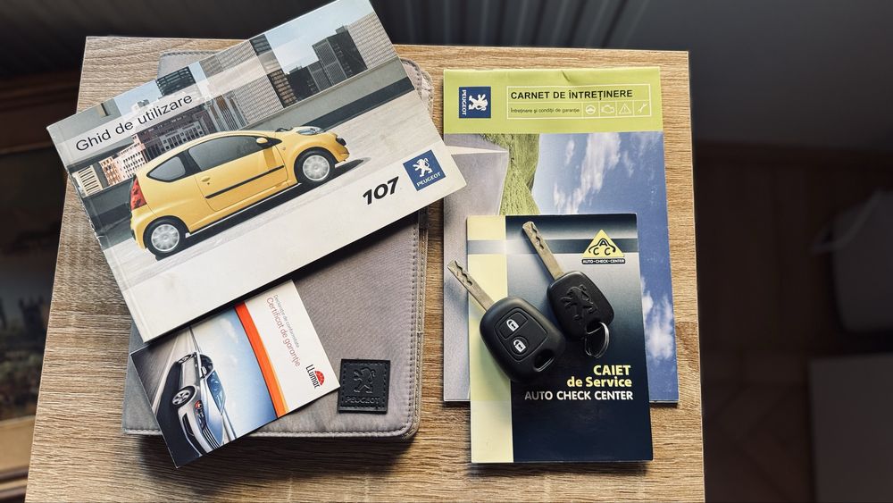 Peugeot 107 - 1.0 benzina - 2008 - impecabil