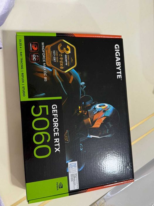 Новая видеокарта rtx5060 8g
