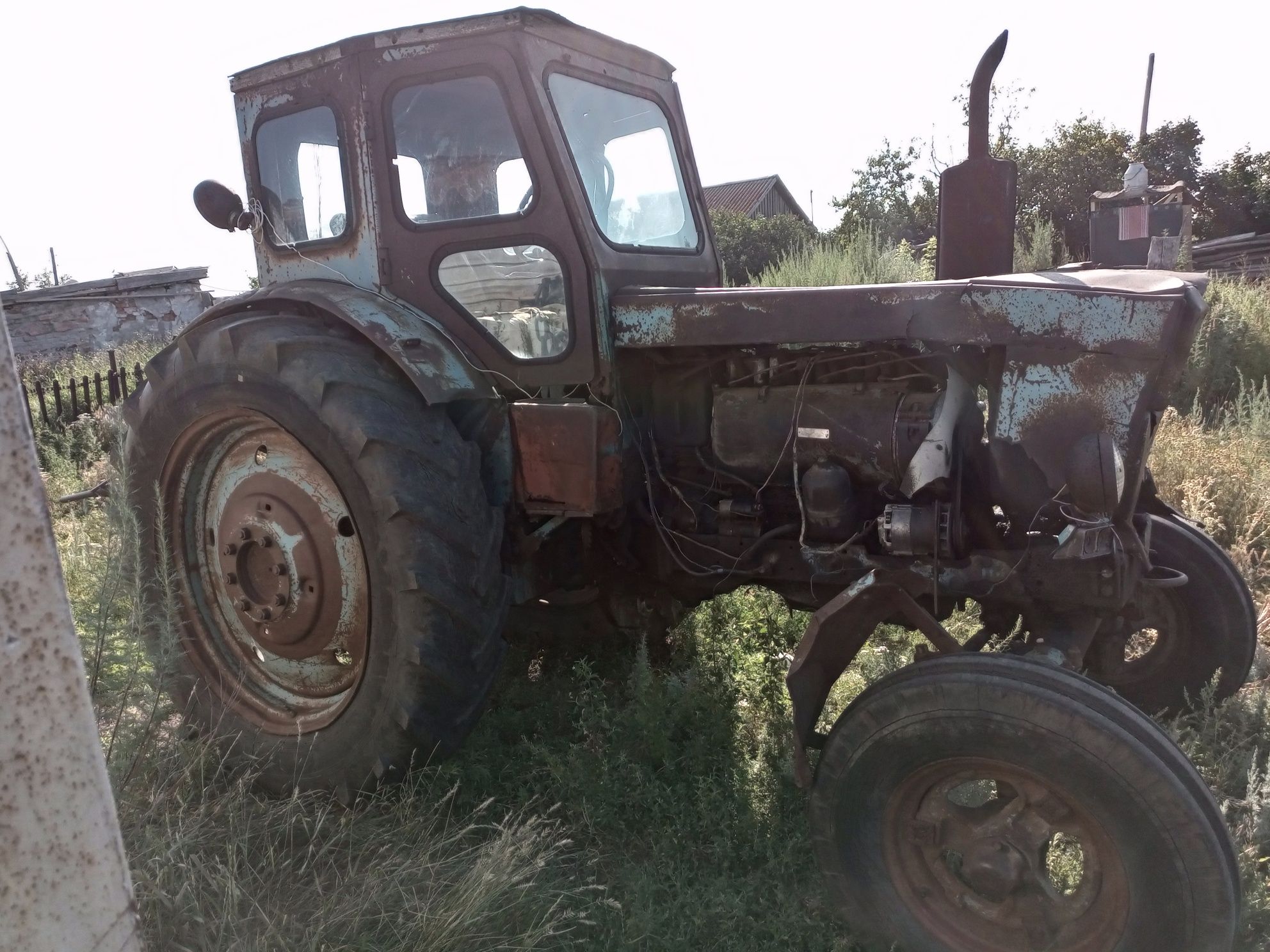 Трактор т-40 и телего птс-4