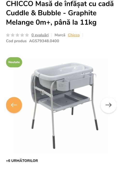 Masa înfășat chico