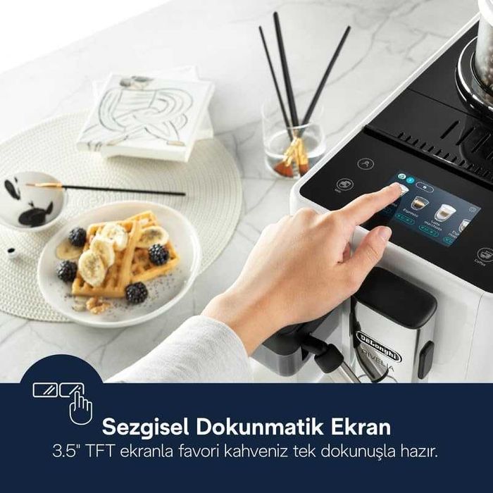 Кафеавтомат Delonghi Rivelia EXAM440.55.W 1450W Bean-to-Cup