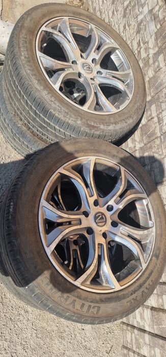 диски с резиной на прадо 120 150 R20 6x139.7