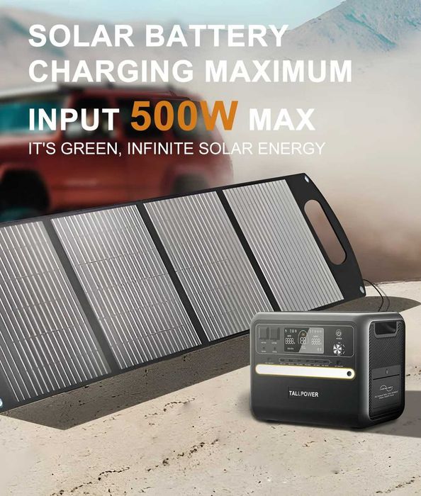 Generator portabil Tallpower V2400 LiFePO4 2.400W, 2.160Wh/Garanție!!