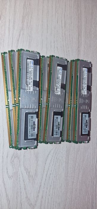 16 GB RAM DDR2 ECC Samsung Model Rar cu radiatoare