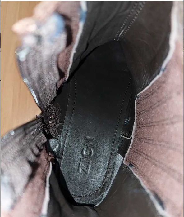 Ciocate Cowboy din piele naturală - măsura 46 (size 12 US)