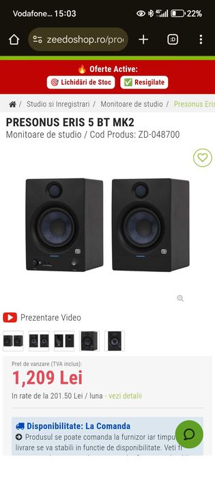 Microfon studio at2020 scarlet solo  audio casti monitoare studio