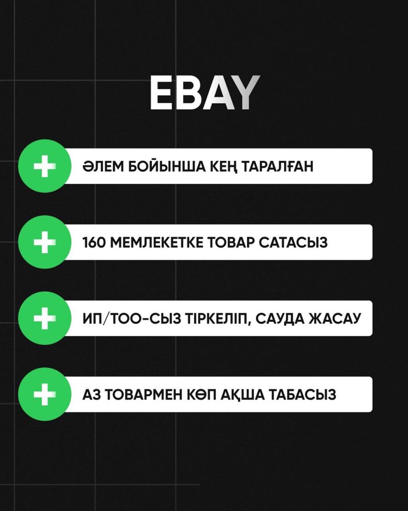 Обучаю заработку на EBay