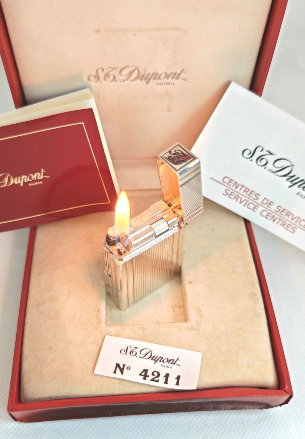 Vintage nou bricheta Dupont Windsor L1 small anii 80