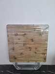 Masa plianta imitație lemn rotunda 80x80 și pătrată 80x80