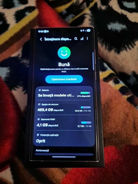 Samsung Galaxy s23Ultra,5G,512 GB,12 Ram