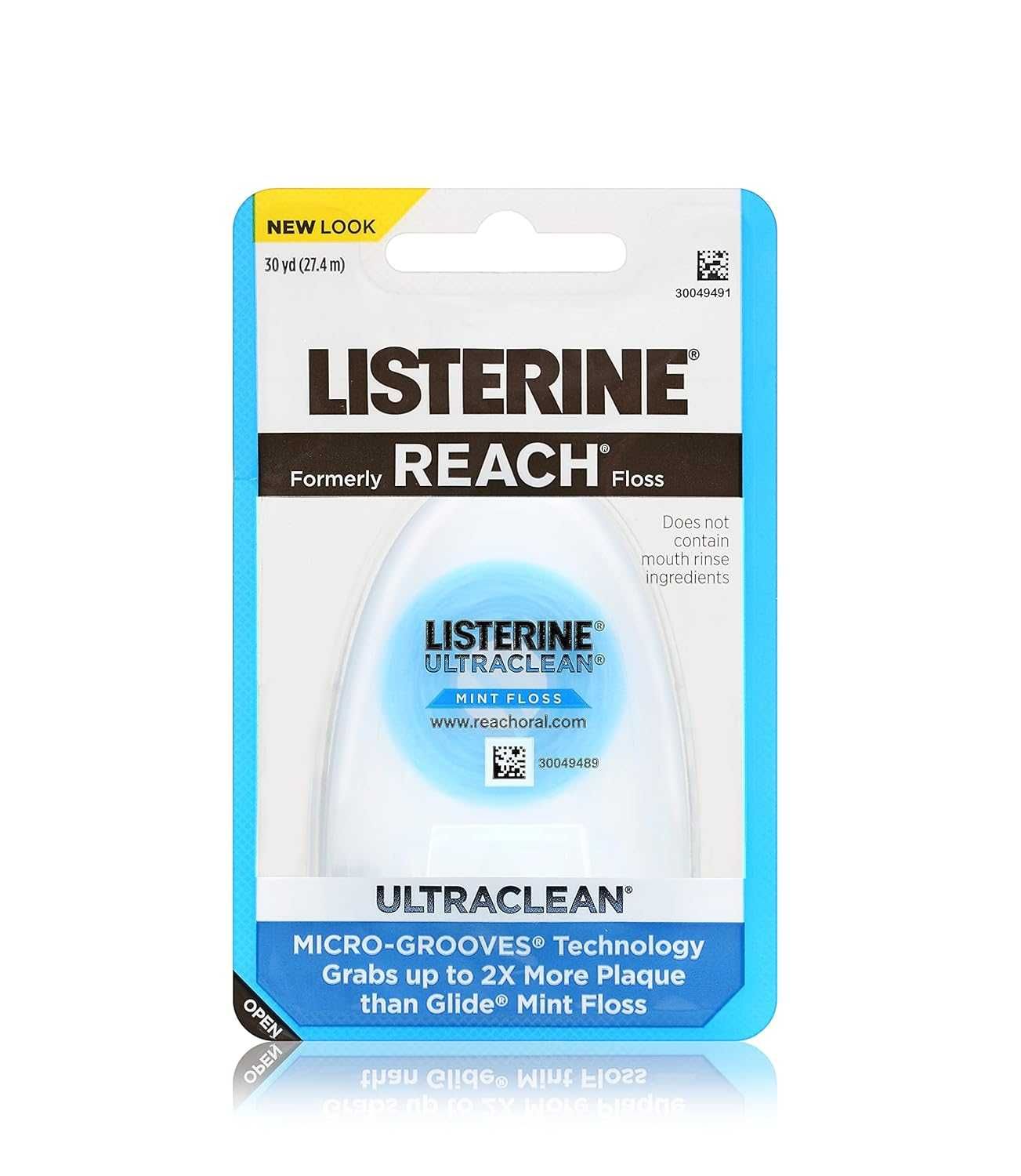 Listerine Reach Зубная нить, 27,4м