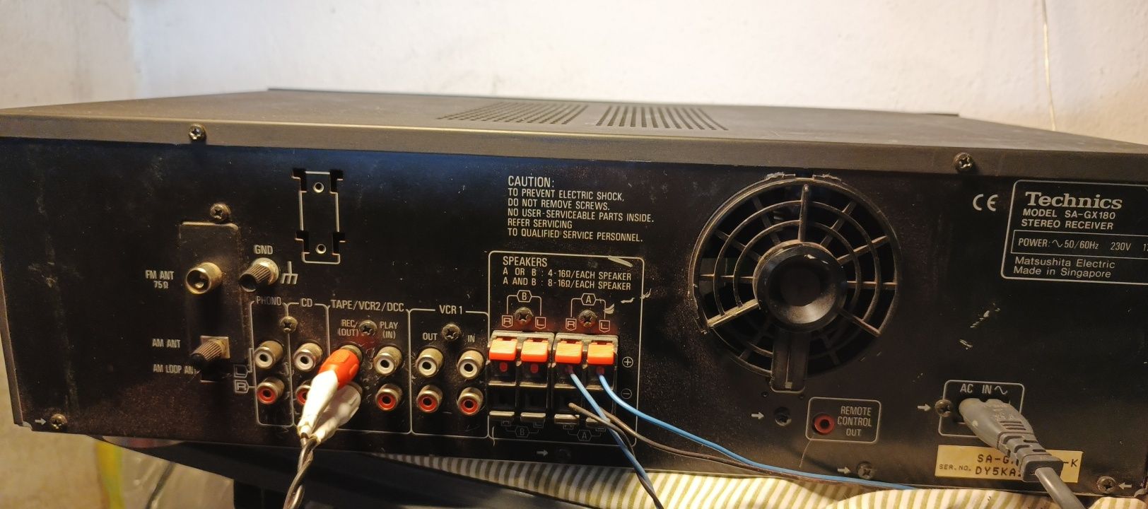 Receiver Amplituner Technics SA GX 180