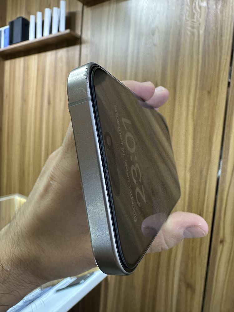 iphone 15pro natural 128gb 87% dual