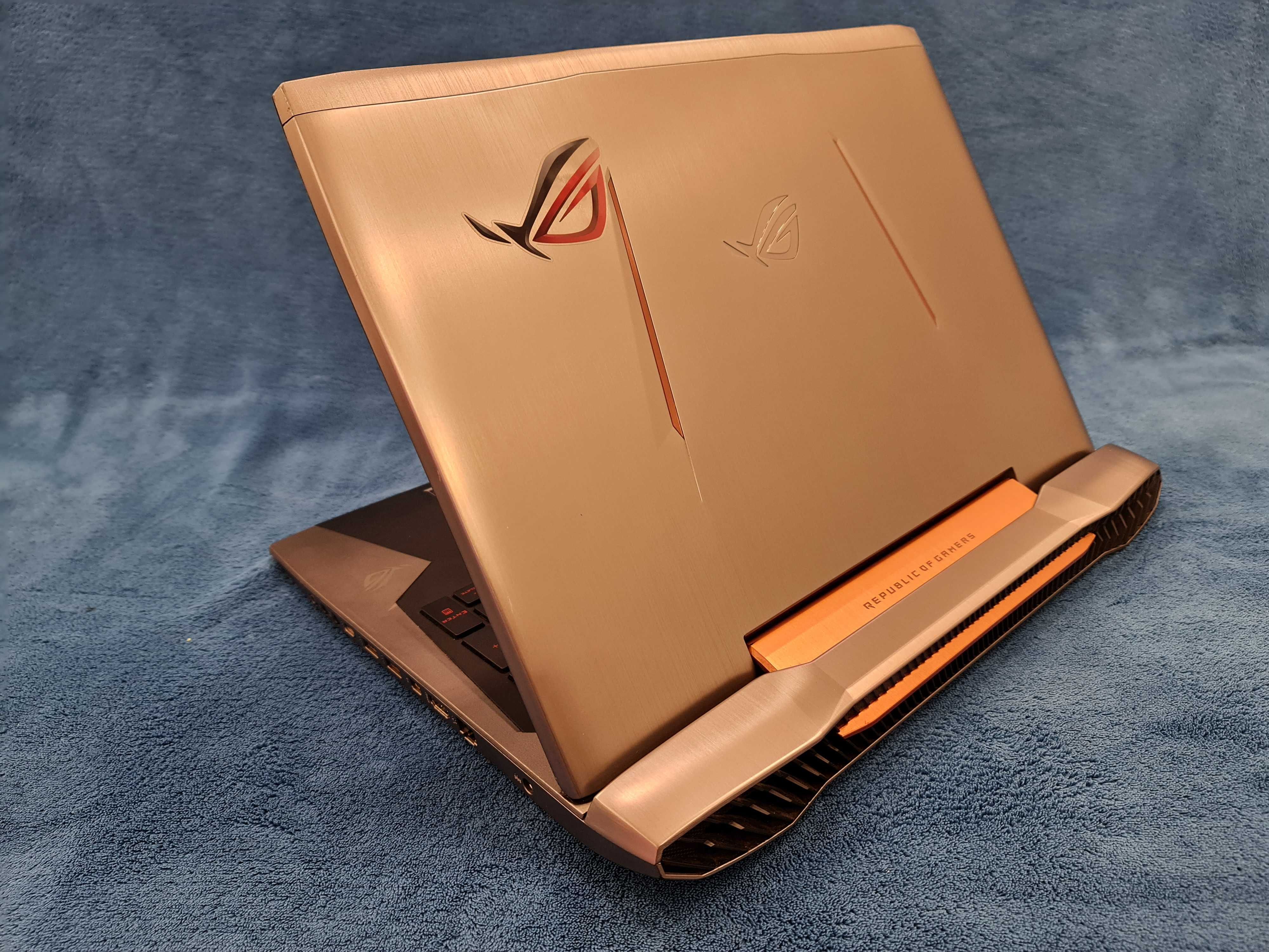 Laptop gaming Asus Rog, intel core i7-quad core, video 6 gb ,17,3 inch