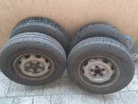 Бусови  стоманени джанти с лятни гуми 185 R 14C