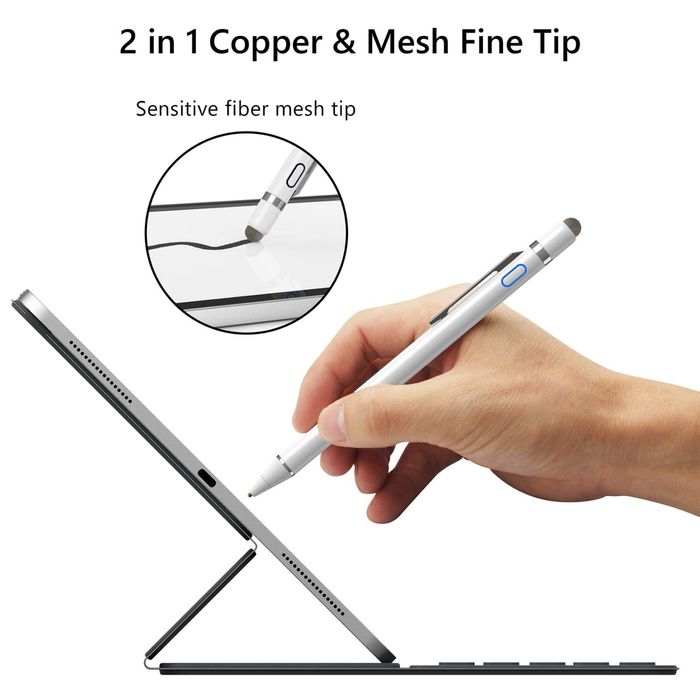 Lezun Универсален активен Stylus Pen с фин връх 1,5 мм,iPad/Android