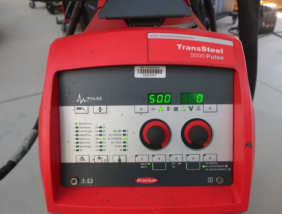 Заваръчен апарат, Телоподаващо, Fronius Trans Steel Pulse 5000