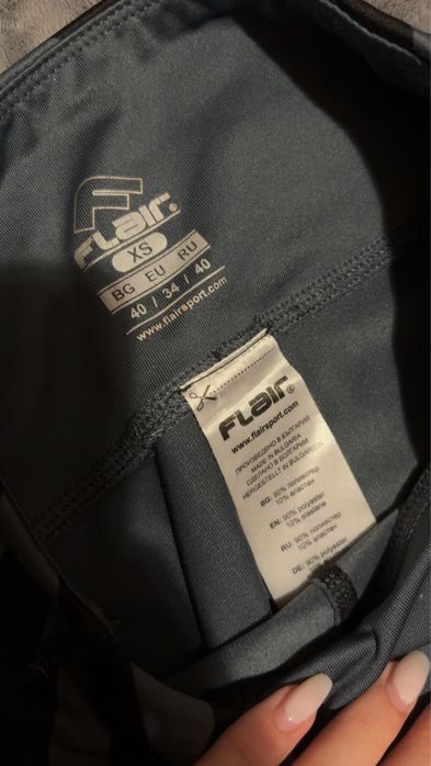 Клин на flair.