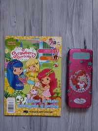 Carte de activități Strawberry Shortcake și  cutie metal pentru fetite