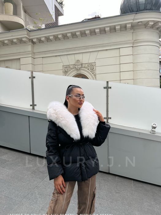 Geaca blana naturala