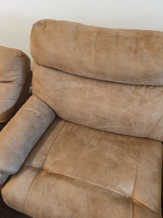 Canapea și 2 fotolii recliner domnel