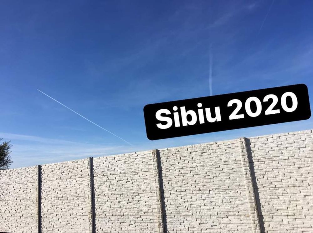 Calitate PREMIUM! Gard beton/ panouri gard Sibiu