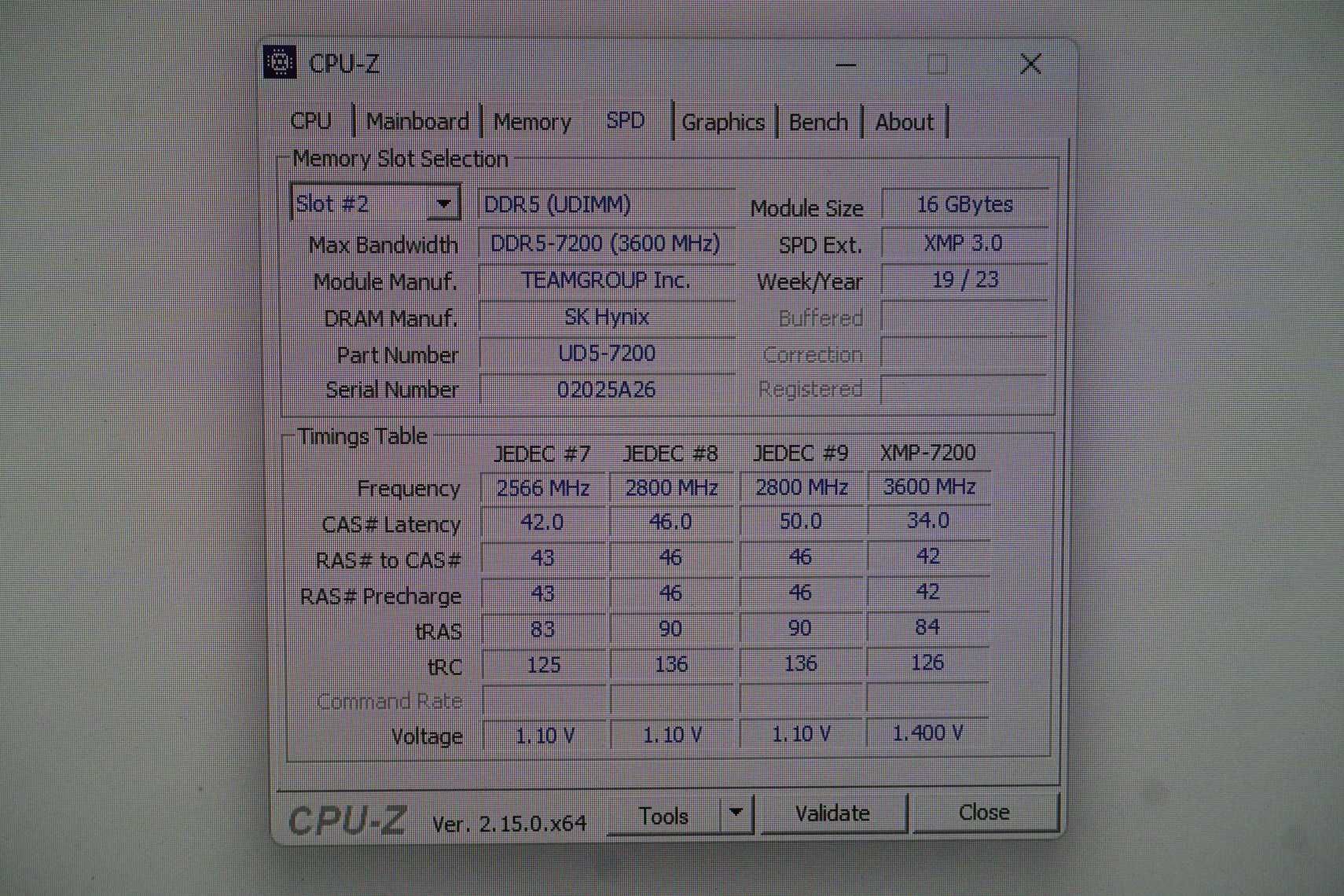 32GB RAM Памет DDR5 2x16GB 7200MT's CL34 TEAMGROUP Delta RGB / Вкл.ДДС