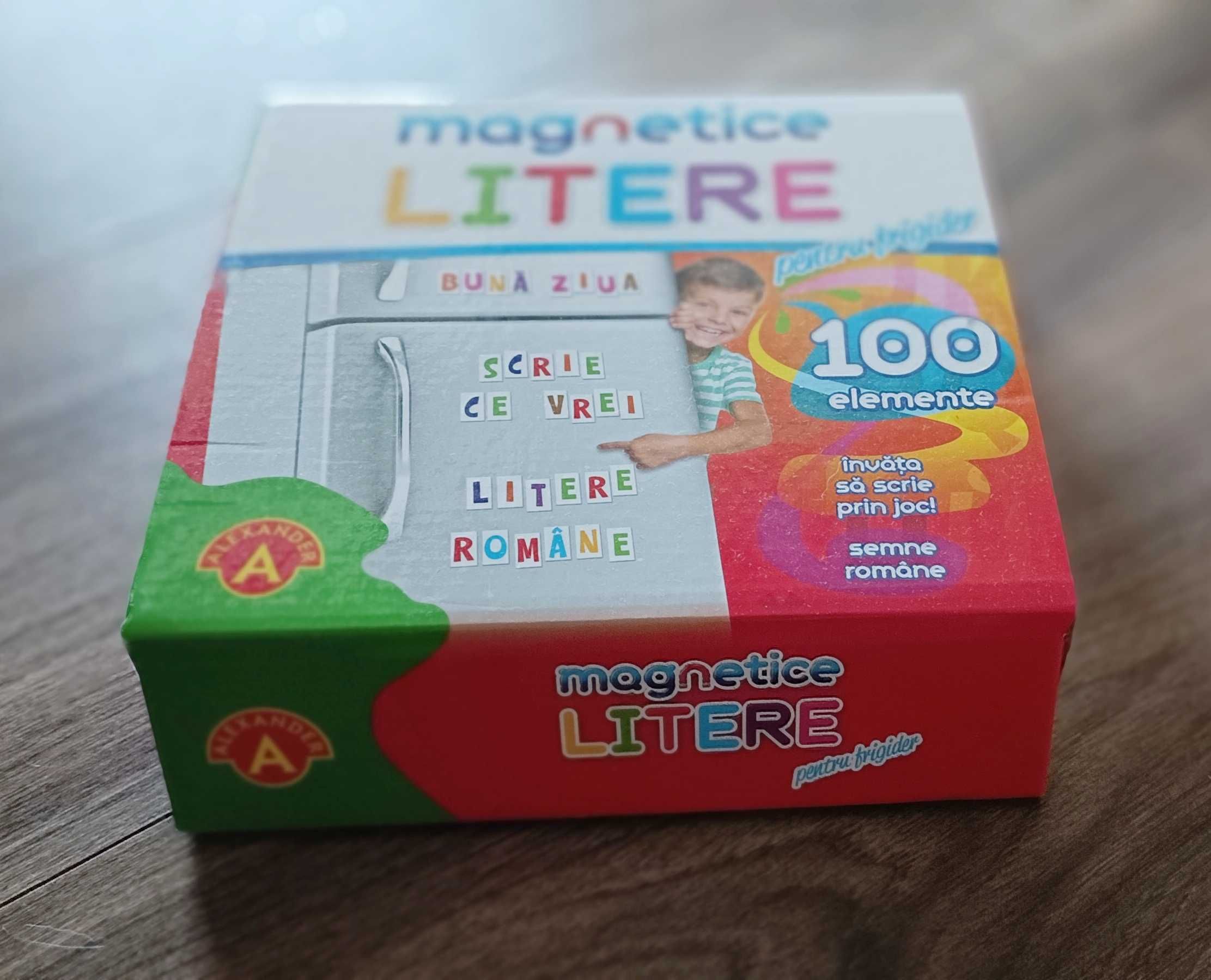 Litere magnetice, lb. romana