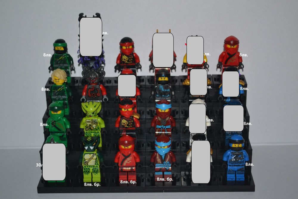 LEGO Ninjago минифигурки {2} / Ниджаго