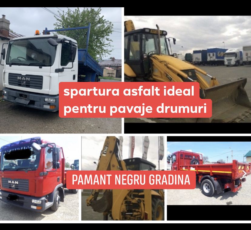 Sapaturi demolari inchiriez buldoexcavator+ basculanta