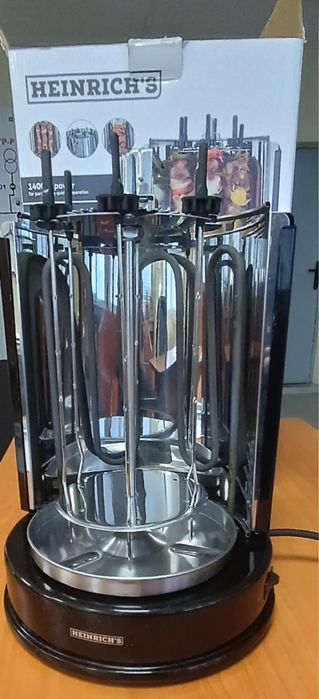 Вертикален мулти грил с двойна ротация HEINRICH'S