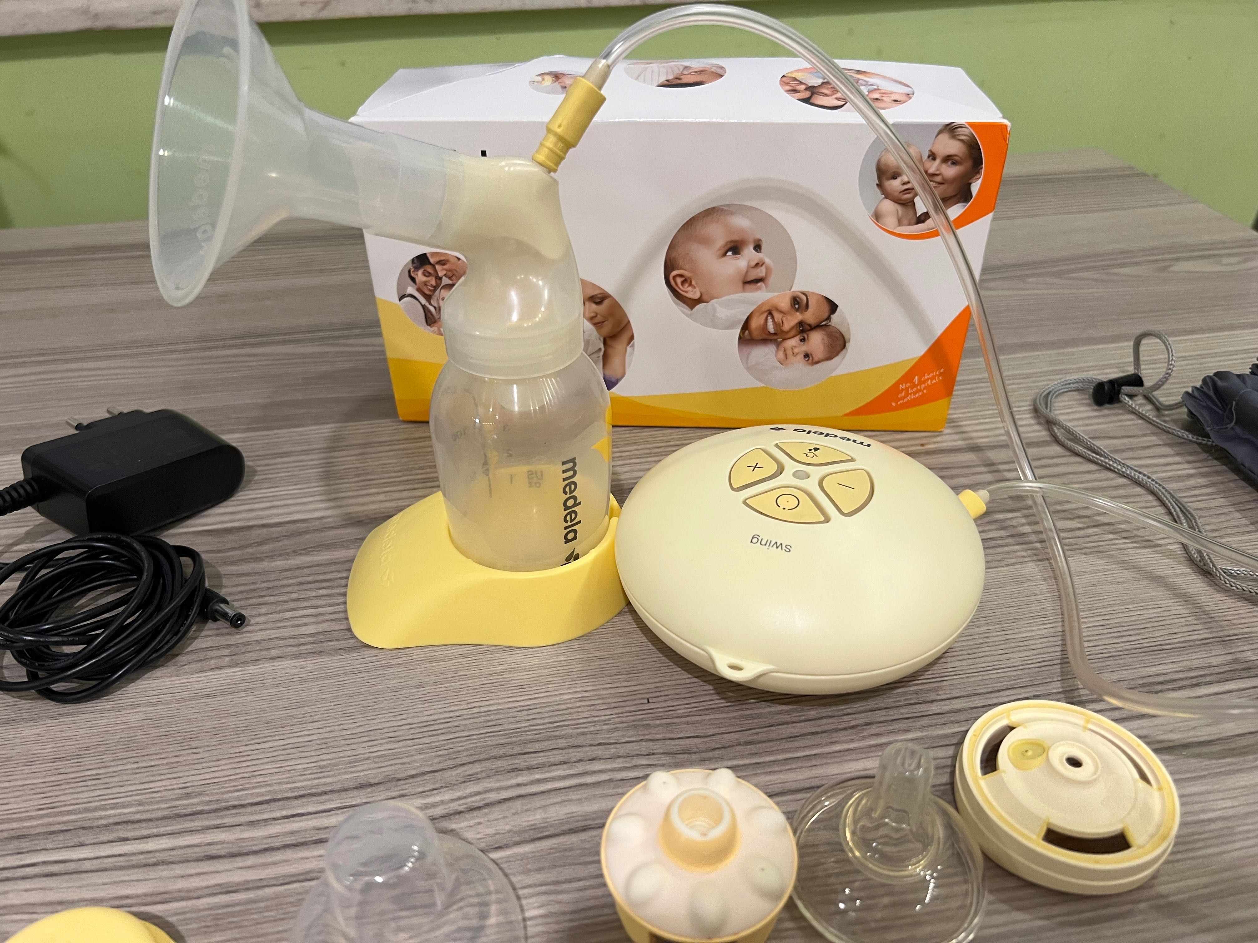 MEDELA Единична двуфазна електрическа помпа за кърма swing