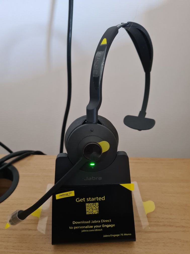 Casti Jabra Headset Engage 75/Wireless/Bluetooth