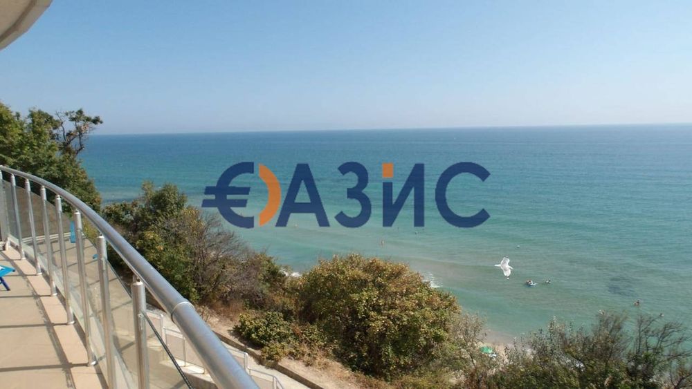 Първа линия на морето !2-стаен апартамент, директен изглед към морето,