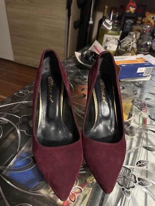 Обувки велур медиаз