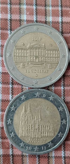 Монети 2€ - Германски катедрали