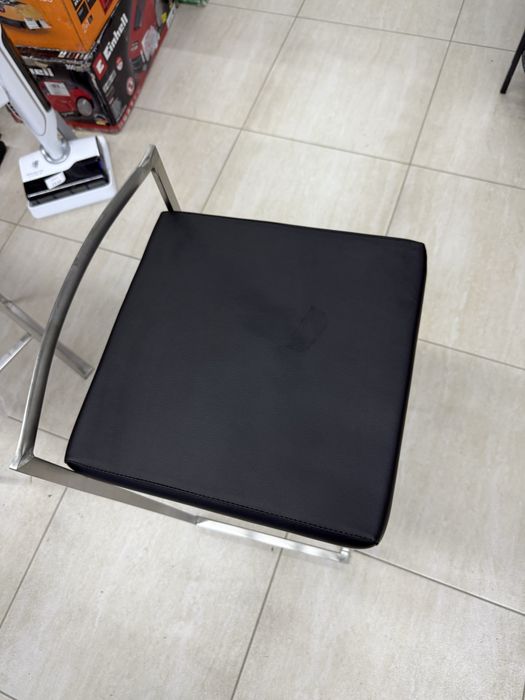 Scaune de bar set 2 bucari - inox Lumisource  noi sigilate