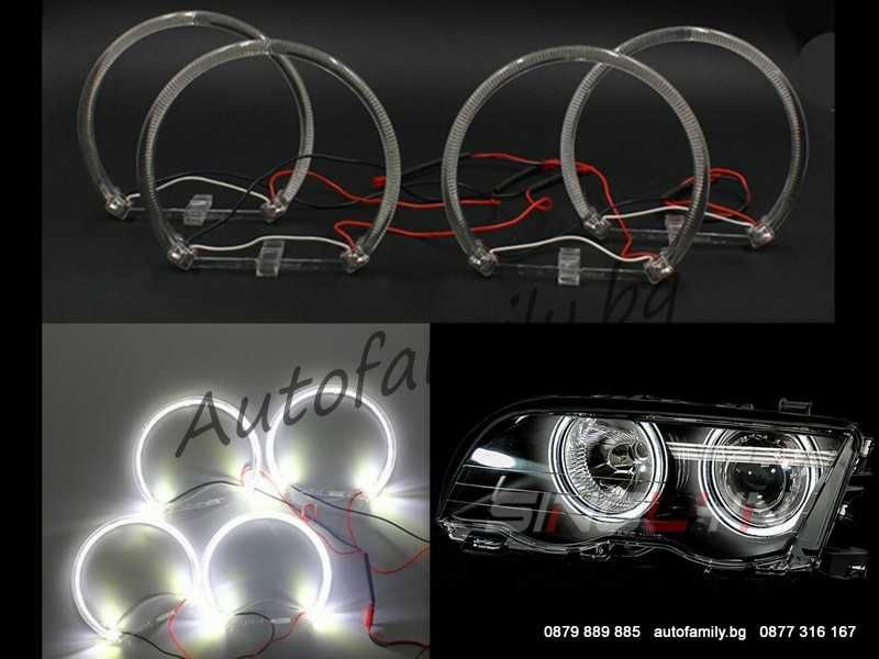 Original look LED Angel Eyes-Ангелски очи BMW E36,E46,E39,Е38