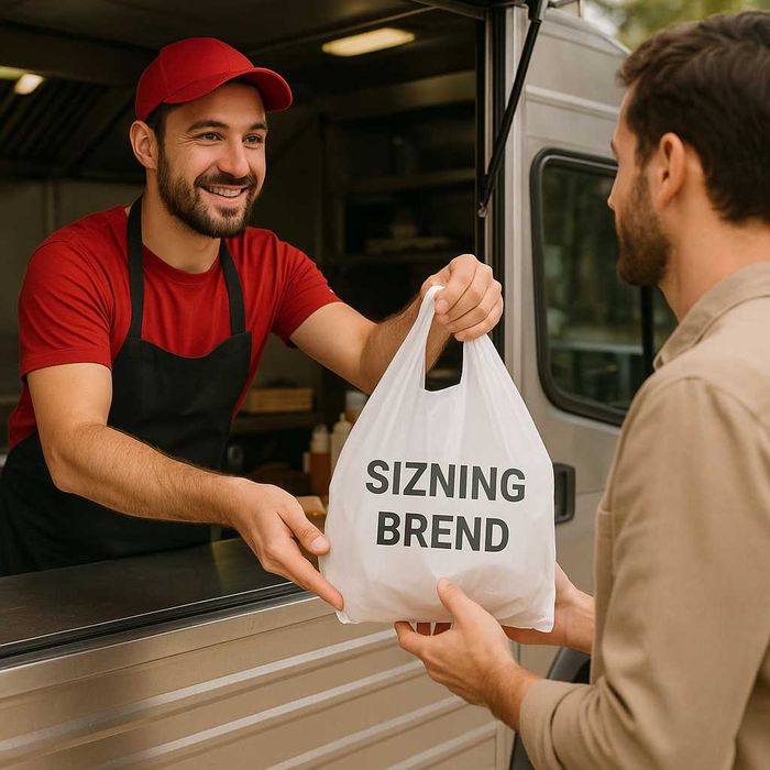 Brendingiz tushirilgan Salafan Paketlar