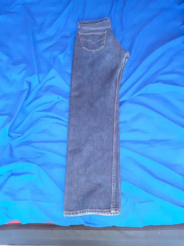 Blugi originali Levis Strauss culoare albastru mărime w36 L 36