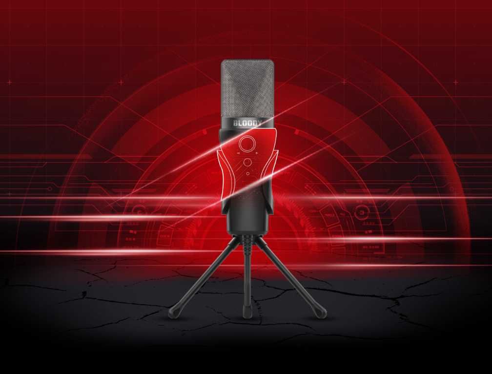 Микрофон Bloody GM20 — Чистый Звук